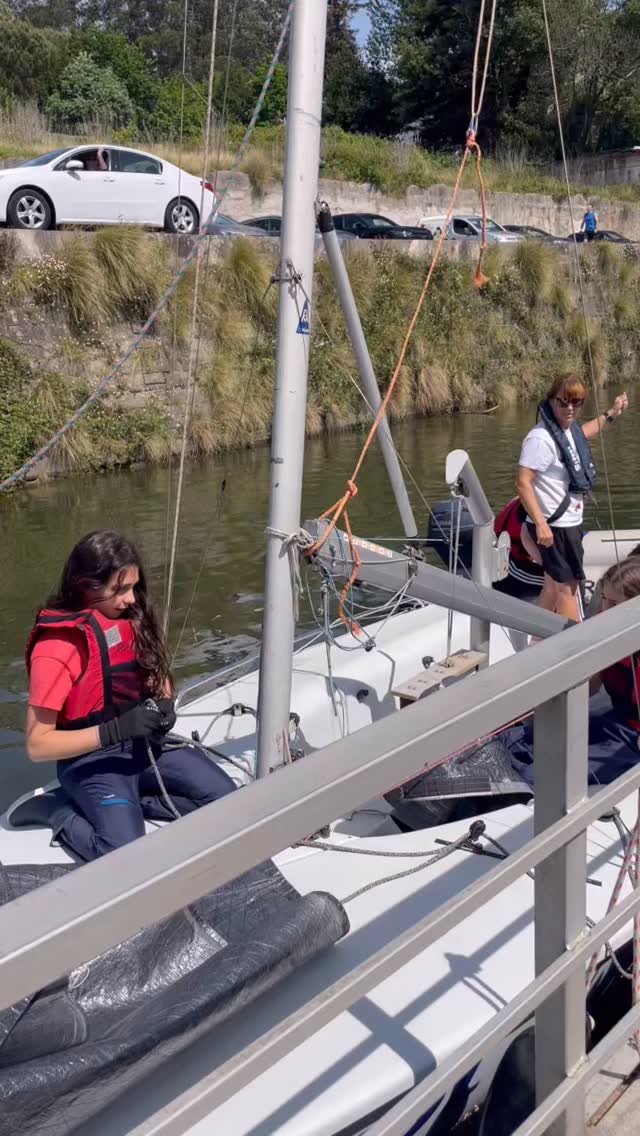 DESPORTO ESCOLAR E VELA NA CIDADE DO PORTO SÓ NA MARINA DO FREIXO.